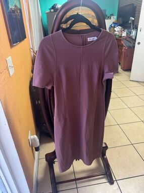 Cute Calvin Klein Lilac Professional MIdi Dress !